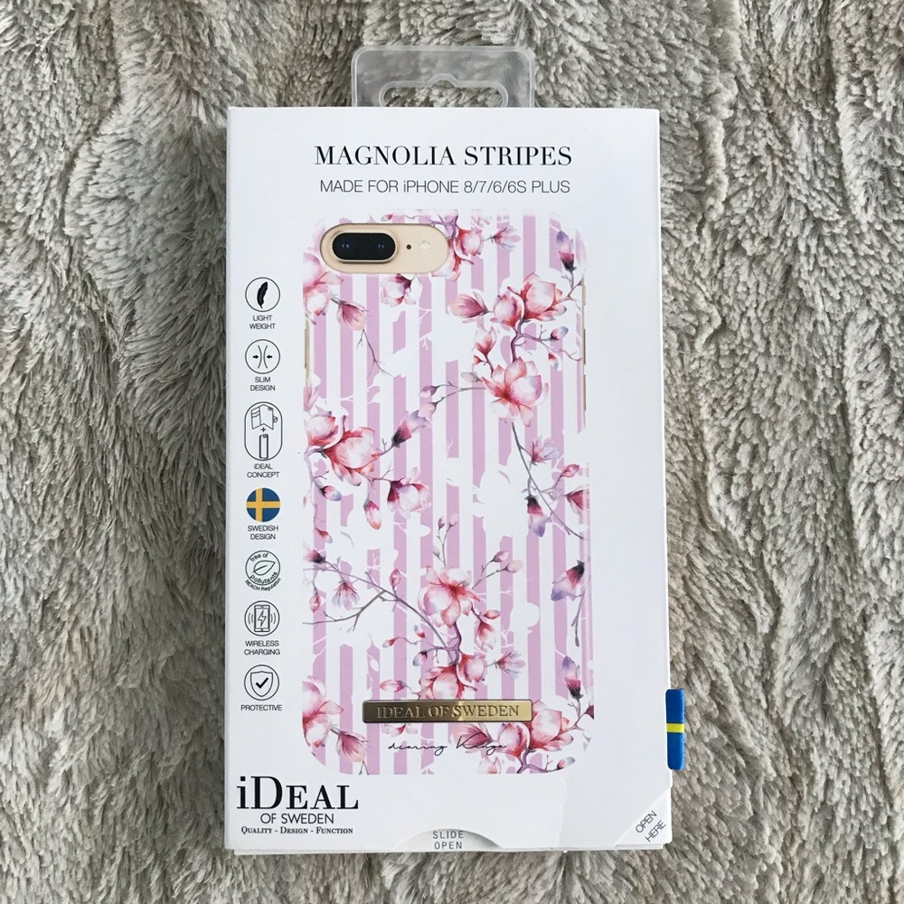 iPhone Case in Magnolia Stripes